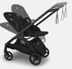 Миниатюра изображения товара Детская прогулочная коляска Bugaboo Dragonfly complete (Graphite/Grey Melange Plus)