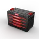 Миниатюра изображения товара Ящик для инструментов QBrick System Prime Drawer 4 Toolbox Basic / SKRQPRIMD4BCZAPG011