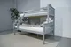 Миниатюра изображения товара Двухъярусная кровать Dyatel Мальм Люкс 90x140 с настилом (серый)