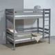 Миниатюра изображения товара Двухъярусная кровать Dyatel Марта 90х200 с настилом (серый)