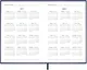 Миниатюра изображения товара Ежедневник Escalada Наппа 2027 / 73464 (176л, синий)