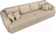 Миниатюра изображения товара Диван Лига Диванов Милтон / 100668 (экокожа бежевый)
