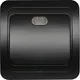 Миниатюра изображения товара Выключатель SmartBuy Марс / SBE-02b-10-SW1-1-c (черный)