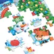 Миниатюра изображения товара Пазл Puzzle Time Снеговик и лисенок / 7018764 (54эл)