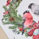 Миниатюра изображения товара Набор наклеек на окно новогодних Дарите счастье С Новым годом / 9692090