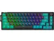 Миниатюра изображения товара Клавиатура Furycube V68 Flow White Switch / ZY870014 (черный/зеленый)