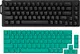 Миниатюра изображения товара Клавиатура Furycube V68 Flow White Switch / ZY870014 (черный/зеленый)