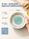 Миниатюра изображения товара Тарелка-терка Модифай 15x15см / T3H52PL01 (белый/бирюзовый)