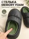 Миниатюра изображения товара Тапочки домашние Модифай T3SL62U05 (р.39, 42-43, черный)