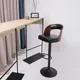 Миниатюра изображения товара Стул барный AksHome Bruno (черный/орех/черный)