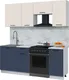 Миниатюра изображения товара Кухонный гарнитур Interline Мила Optima 60-2.0 (деним/персидский жемчуг/серый каспий)