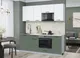 Миниатюра изображения товара Кухонный гарнитур Interline Мила Optima 60Д-2.0 (грин/белый платинум/опал светлый)