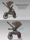Миниатюра изображения товара Детская универсальная коляска Amarobaby Phenom 2 в 1 с термолюлькой / AB26-10PHENOM/03 (бежевый)
