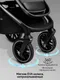 Миниатюра изображения товара Детская универсальная коляска Amarobaby Phenom 2 в 1 с термолюлькой / AB26-10PHENOM/10 (графит)