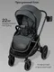 Миниатюра изображения товара Детская универсальная коляска Amarobaby Phenom 2 в 1 с термолюлькой / AB26-10PHENOM/10 (графит)