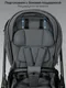 Миниатюра изображения товара Детская универсальная коляска Amarobaby Phenom 2 в 1 с термолюлькой / AB26-10PHENOM/10 (графит)