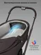 Миниатюра изображения товара Детская универсальная коляска Amarobaby Phenom 2 в 1 с термолюлькой / AB26-10PHENOM/59 (шоколадный)
