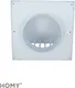Миниатюра изображения товара Колпак вентиляционный Homy Air VS125-W