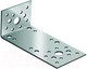 Миниатюра изображения товара Уголок крепежный ЕКТ 50x130x65x2.0 / V020391 (50шт, ассиметричный)