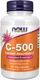 Миниатюра изображения товара Комплексная пищевая добавка NOW Vitamin C-500 Calcium Ascorbate-C 500mg (100 капсул)
