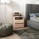 Миниатюра изображения товара Прикроватная тумба MFMaster Витто-107 / МСТ-ВМ1-07-ДС-16 (дуб сонома)