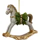 Миниатюра изображения товара Елочная игрушка Erich Krause Decor. Лошадка-качалка с зеленым бантом / 66165