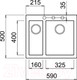 Миниатюра изображения товара Мойка кухонная Elleci Quadra 150 Light Grey K97 / LKQ15097