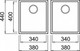 Миниатюра изображения товара Мойка кухонная Elleci Quadra 200 Undermount G40 Nero