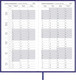 Миниатюра изображения товара Еженедельник Escalada Наппа 2027 / 73627 (64л, синий)