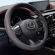 Миниатюра изображения товара Оплетка на руль PSV Rubber Fiber М / 137017 (черный/красный)