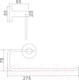 Миниатюра изображения товара Держатель для бумажных полотенец в ванную Ledeme L71703-2