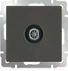 Миниатюра изображения товара Розетка Werkel WL08-TV-2W / a033758 (черный матовый)