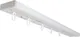 Миниатюра изображения товара Карниз для штор MGN Потолочный 1-рядный (3.4м, белый)