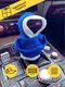 Миниатюра изображения товара Чехол на ручку коробки передач KAPSLINE Кофта с капюшоном (Новый год синий)