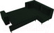 Миниатюра изображения товара Диван угловой Лига Диванов Сильвана 198 правый (велюр MR зеленый)