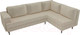 Миниатюра изображения товара Диван угловой Лига Диванов Сильвана 198 правый (микровельвет бежевый)