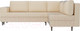 Миниатюра изображения товара Диван угловой Лига Диванов Сильвана 198 правый (экокожа бежевый)