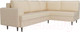 Миниатюра изображения товара Диван угловой Лига Диванов Сильвана 198 правый (экокожа бежевый)