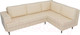 Миниатюра изображения товара Диван угловой Лига Диванов Сильвана 198 правый (экокожа бежевый)