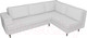 Миниатюра изображения товара Диван угловой Лига Диванов Сильвана 198 правый (экокожа белый)
