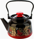 Миниатюра изображения товара Чайник СтальЭмаль С2714.38 (красный/черный)