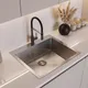 Миниатюра изображения товара Мойка кухонная Mixline Pro 559598 (сатин, с сифоном)