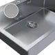 Миниатюра изображения товара Мойка кухонная Mixline Pro 559595 (сатин, с сифоном)