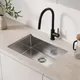 Миниатюра изображения товара Мойка кухонная Mixline Pro 559616 (сатин, с сифоном)