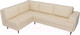 Миниатюра изображения товара Диван угловой Лига Диванов Сильвана 198 левый (экокожа бежевый)