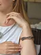 Миниатюра изображения товара Браслет Queen Fair Обруч / 10876905 (золото/серебристый)