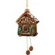 Миниатюра изображения товара Елочная игрушка Erich Krause Decor. Часы с кукушкой / 65909