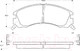 Миниатюра изображения товара Тормозные колодки TRW GDB3200