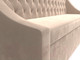 Миниатюра изображения товара Скамья кухонная мягкая Лига Диванов Мерлин 203 / 101126 (велюр, бежевый)