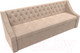 Миниатюра изображения товара Скамья кухонная мягкая Лига Диванов Мерлин 203 / 101126 (велюр, бежевый)